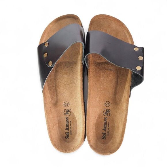 Sol Amass Cork Summer Classic Slide Sandals Men's 11/45 - Picture 6 of 8